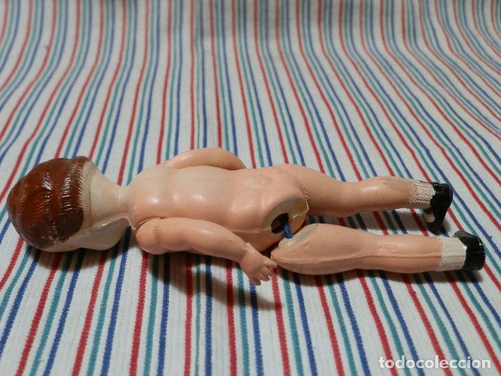 Mu&ntilde;ecas espa&ntilde;olas modernas: ANTIGUO MU&Ntilde;ECO DE VINILO SIN MARCA, 18 CM - Foto 3
