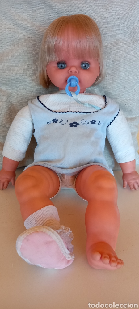 Mu&ntilde;ecas espa&ntilde;olas modernas: ANTIGUA MU&Ntilde;ECA BEBE DE ICSA? FUNCIONA SE RIE - Foto 1