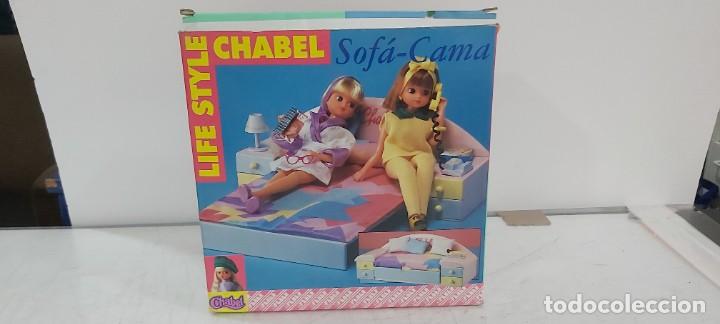 Mu&ntilde;ecas espa&ntilde;olas modernas: ANTIGUO SOFA CAMA DE CHABEL - Foto 1