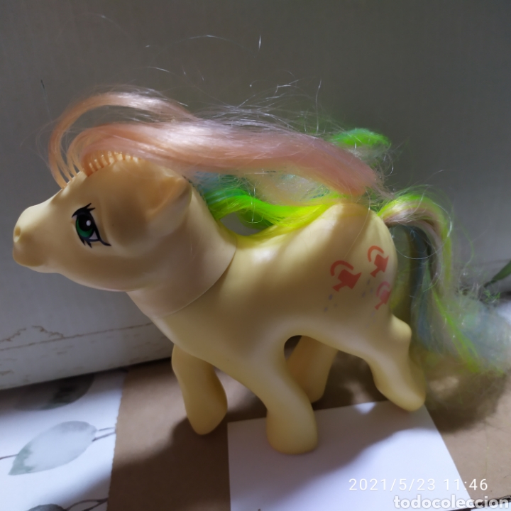 Mu&ntilde;ecas espa&ntilde;olas modernas: mi pony regaderas arco iris hasbro 1984 - Foto 2