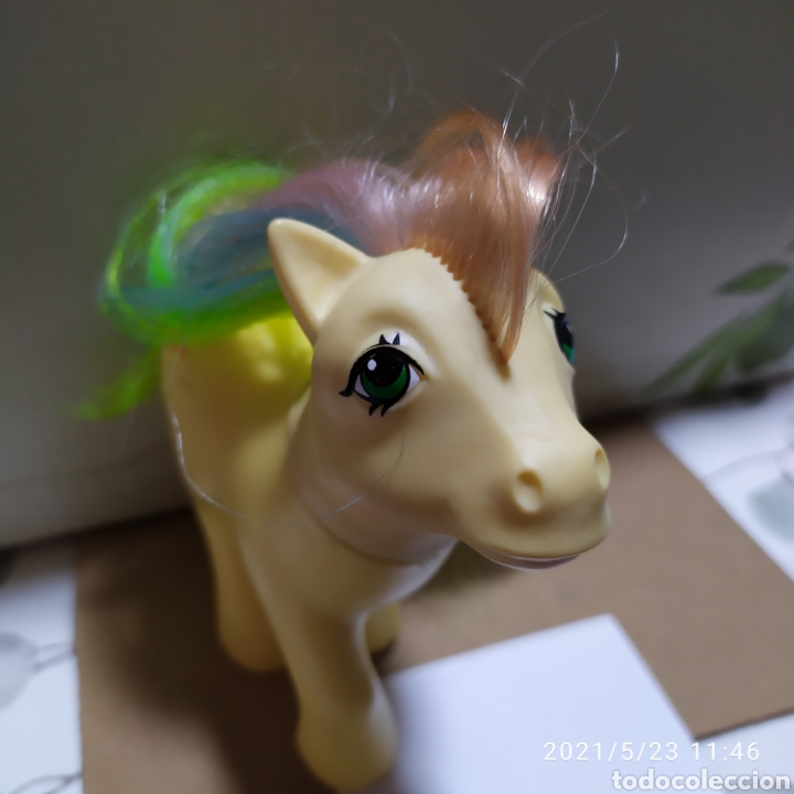 Mu&ntilde;ecas espa&ntilde;olas modernas: mi pony regaderas arco iris hasbro 1984 - Foto 3