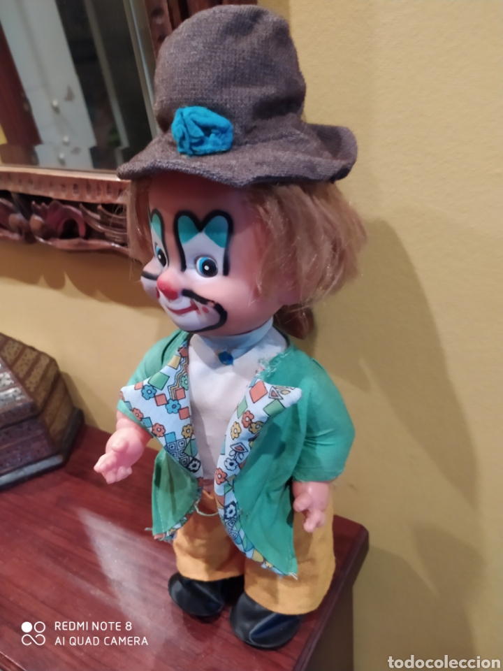 Mu&ntilde;ecas espa&ntilde;olas modernas: Mu&ntilde;eco Payaso Antiguo - Foto 2