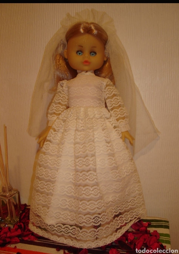 Mu&ntilde;ecas espa&ntilde;olas modernas: Mu&ntilde;eca de Comuni&oacute;n antigua - Foto 1