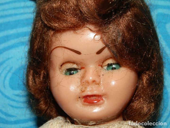 Mu&ntilde;ecas espa&ntilde;olas modernas: ANTIGUA MU&Ntilde;ECA PL&Aacute;STICO RIGIDO COMUNI&Oacute;N - Foto 2