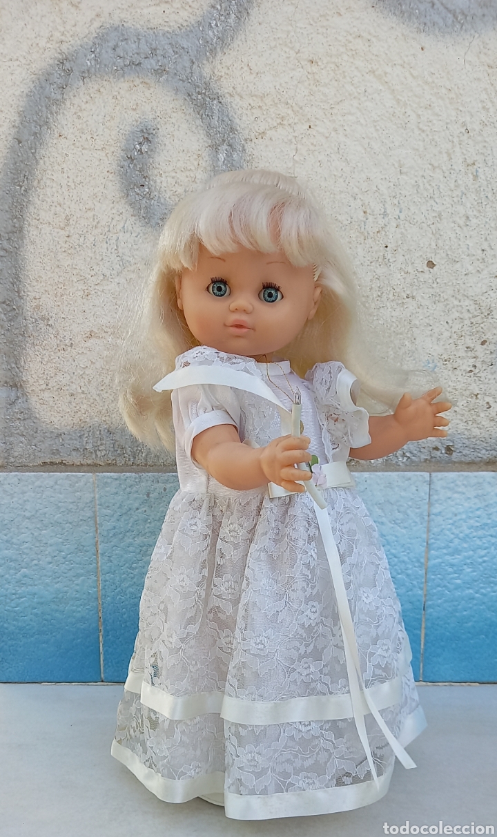 Mu&ntilde;ecas espa&ntilde;olas modernas: BONITA MU&Ntilde;ECA DE COMUNION MINISON - Foto 4