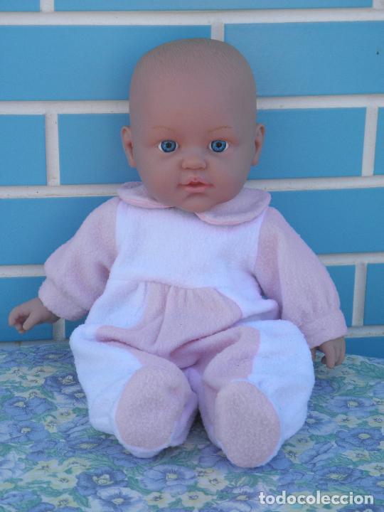 Mu&ntilde;ecas espa&ntilde;olas modernas: Mu&ntilde;eca antigua beb&eacute; Ming Ming de 40 cm - Foto 1