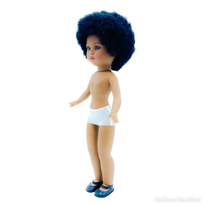 Nueva muñeca Simona negra mulata 2021 desnuda de 40 cm 100% vinilo Similar Nancy