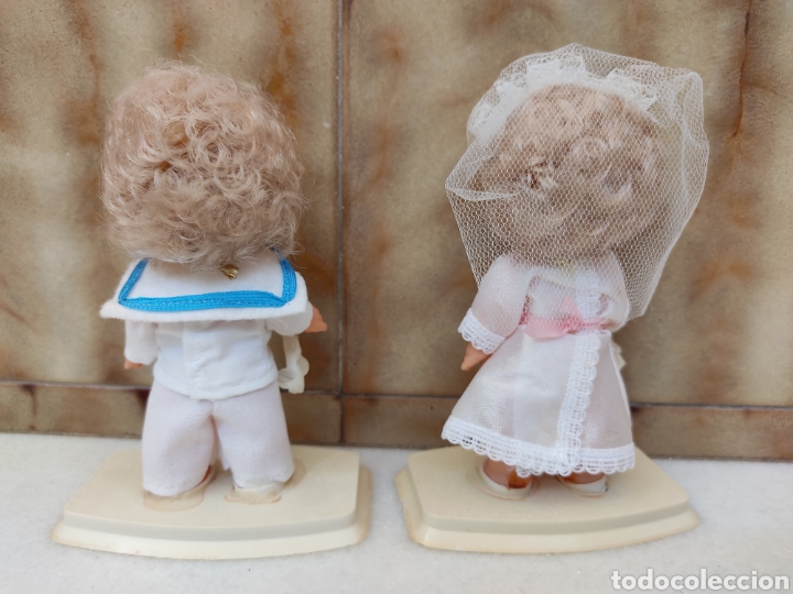 Mu&ntilde;ecas espa&ntilde;olas modernas: Pareja mu&ntilde;ecos de comuni&oacute;n a&ntilde;os 80 - Foto 2