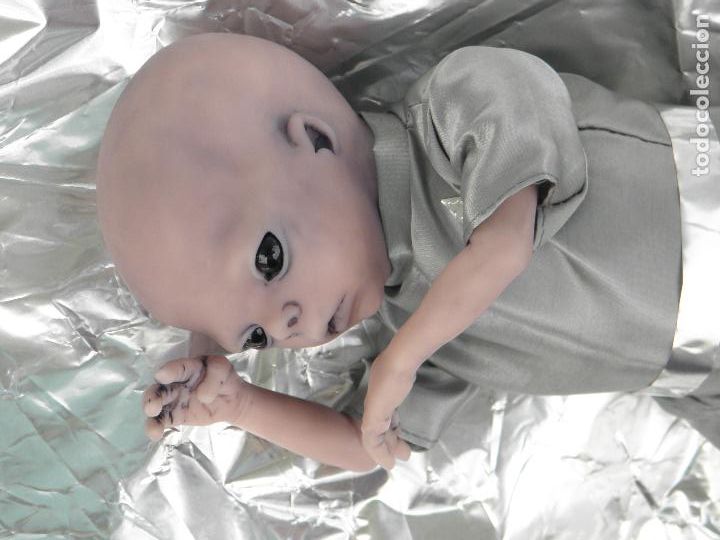 Mu&ntilde;ecas espa&ntilde;olas modernas: Mu&ntilde;eco reborn Alien Gris extraterreste - Foto 8