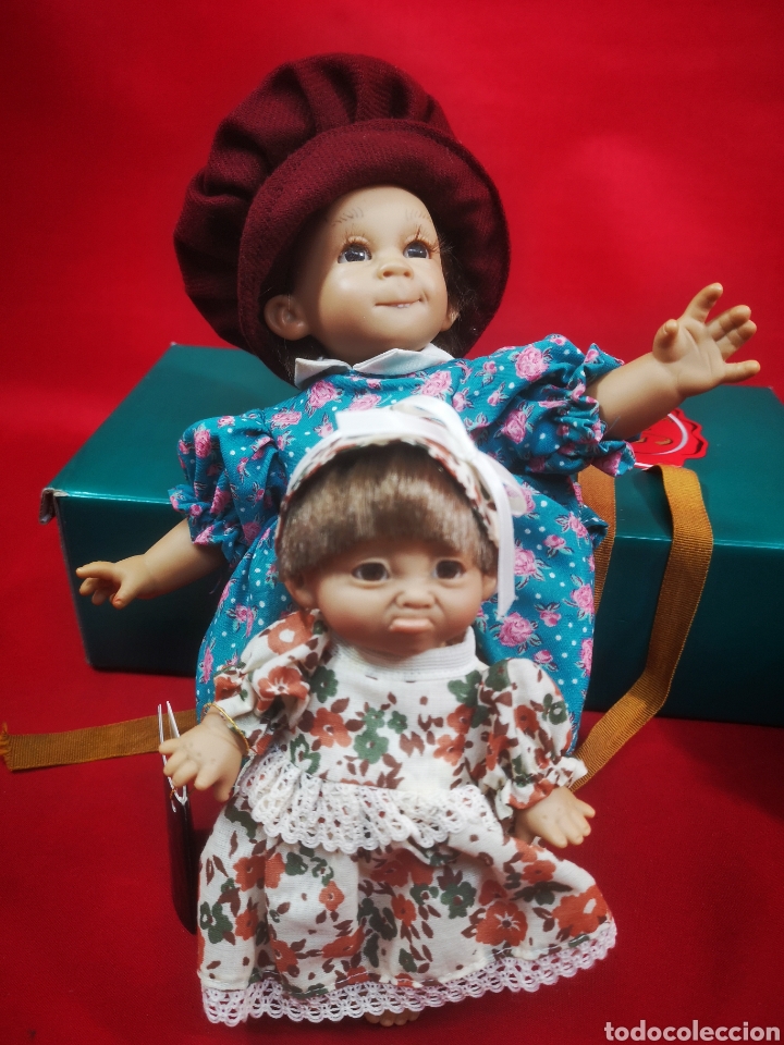 Mu&ntilde;ecas espa&ntilde;olas modernas: Dos mu&ntilde;ecas DAnton vintage 1995 - Foto 2