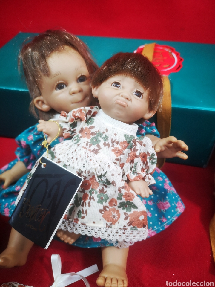 Mu&ntilde;ecas espa&ntilde;olas modernas: Dos mu&ntilde;ecas DAnton vintage 1995 - Foto 3