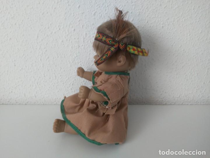 Mu&ntilde;ecas espa&ntilde;olas modernas: Mu&ntilde;eco Indio Apache Cheyenne Pl&aacute;stico duro - Foto 5