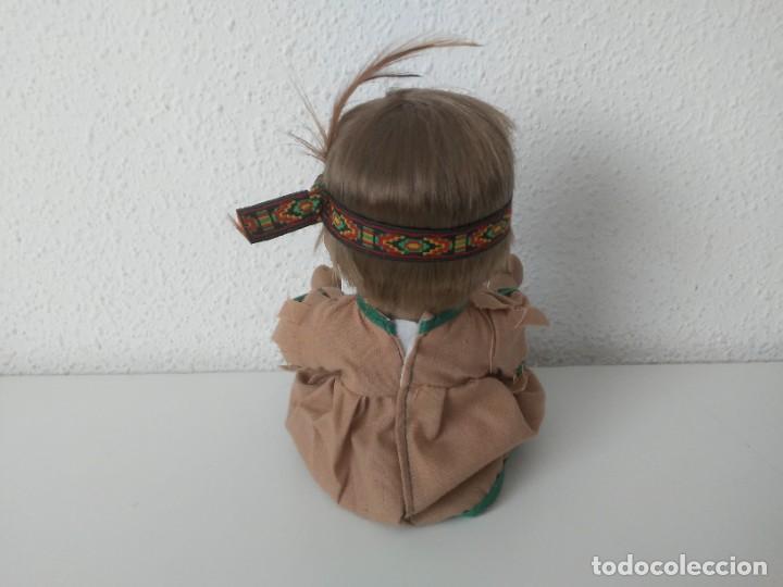 Mu&ntilde;ecas espa&ntilde;olas modernas: Mu&ntilde;eco Indio Apache Cheyenne Pl&aacute;stico duro - Foto 8
