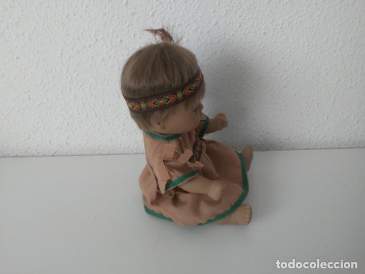 Mu&ntilde;ecas espa&ntilde;olas modernas: Mu&ntilde;eco Indio Apache Cheyenne Pl&aacute;stico duro - Foto 11