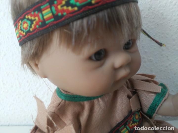 Mu&ntilde;ecas espa&ntilde;olas modernas: Mu&ntilde;eco Indio Apache Cheyenne Pl&aacute;stico duro - Foto 12