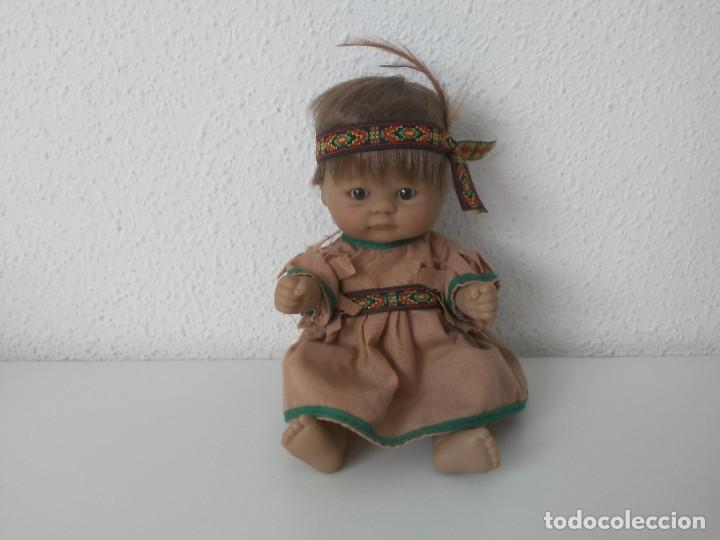 Mu&ntilde;ecas espa&ntilde;olas modernas: Mu&ntilde;eco Indio Apache Cheyenne Pl&aacute;stico duro - Foto 15