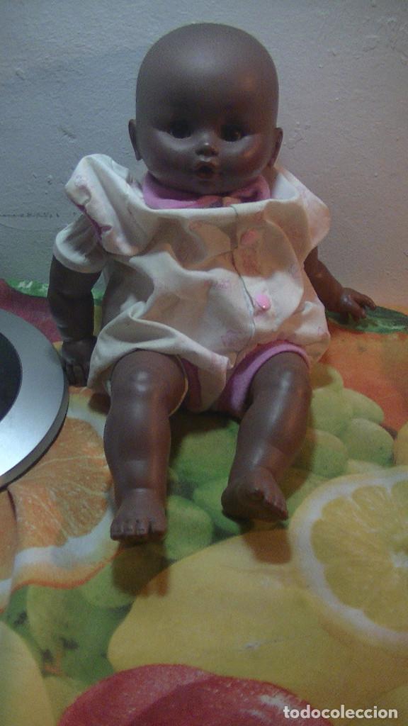 Mu&ntilde;ecas espa&ntilde;olas modernas: BEBE NEGRO. 40 cm - Foto 1