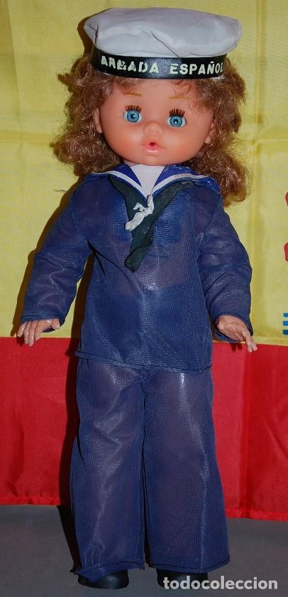 Mu&ntilde;ecas espa&ntilde;olas modernas: MU&Ntilde;ECA MILITAR A&Ntilde;OS 80 ARMADA ESPA&Ntilde;OLA/03 - Foto 1