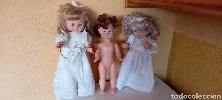 Mu&ntilde;ecas espa&ntilde;olas modernas: LOTE MU&Ntilde;ECAS DE COMUNION BB bb ETC - Foto 1