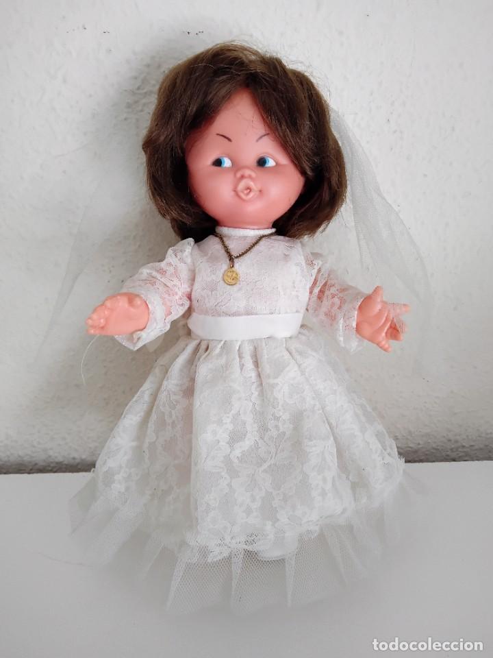 Mu&ntilde;ecas espa&ntilde;olas modernas: MU&Ntilde;ECA VESTIDA COMUNIO - Foto 1