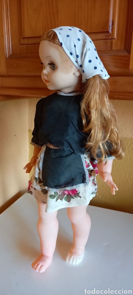 Mu&ntilde;ecas espa&ntilde;olas modernas: ANTIGUA MU&Ntilde;ECA REGIONAL 57CM - Foto 9