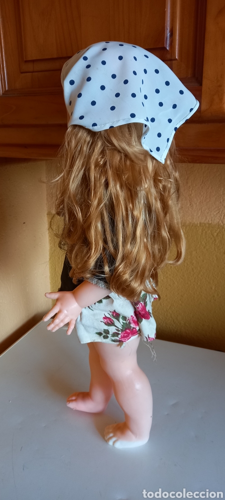 Mu&ntilde;ecas espa&ntilde;olas modernas: ANTIGUA MU&Ntilde;ECA REGIONAL 57CM - Foto 10