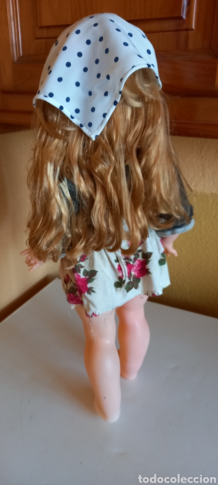 Mu&ntilde;ecas espa&ntilde;olas modernas: ANTIGUA MU&Ntilde;ECA REGIONAL 57CM - Foto 11
