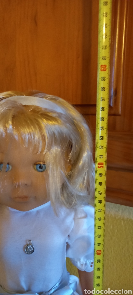 Mu&ntilde;ecas espa&ntilde;olas modernas: MU&Ntilde;ECA COMUNION MINISON MEDIDAS 57CM APROX. - Foto 6