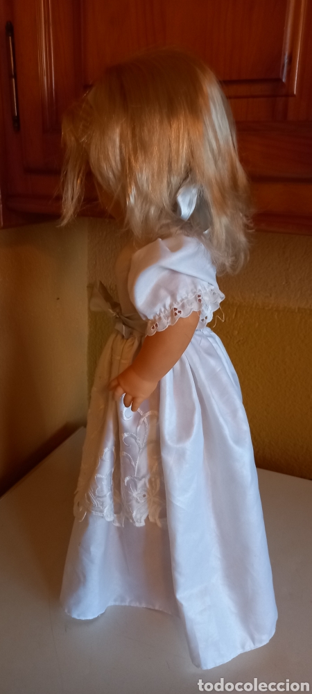 Mu&ntilde;ecas espa&ntilde;olas modernas: MU&Ntilde;ECA COMUNION MINISON MEDIDAS 57CM APROX. - Foto 8