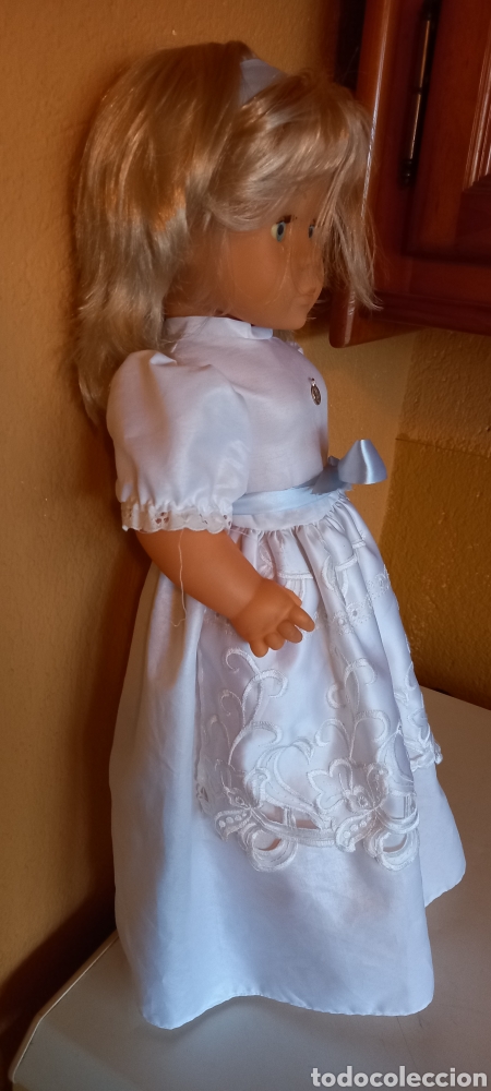 Mu&ntilde;ecas espa&ntilde;olas modernas: MU&Ntilde;ECA COMUNION MINISON MEDIDAS 57CM APROX. - Foto 10