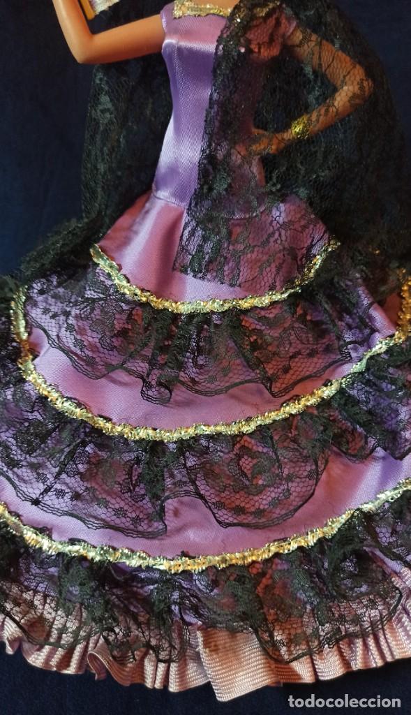 Mu&ntilde;ecas espa&ntilde;olas modernas: Mu&ntilde;eca Gitana de Marin de 28 cm - Foto 3