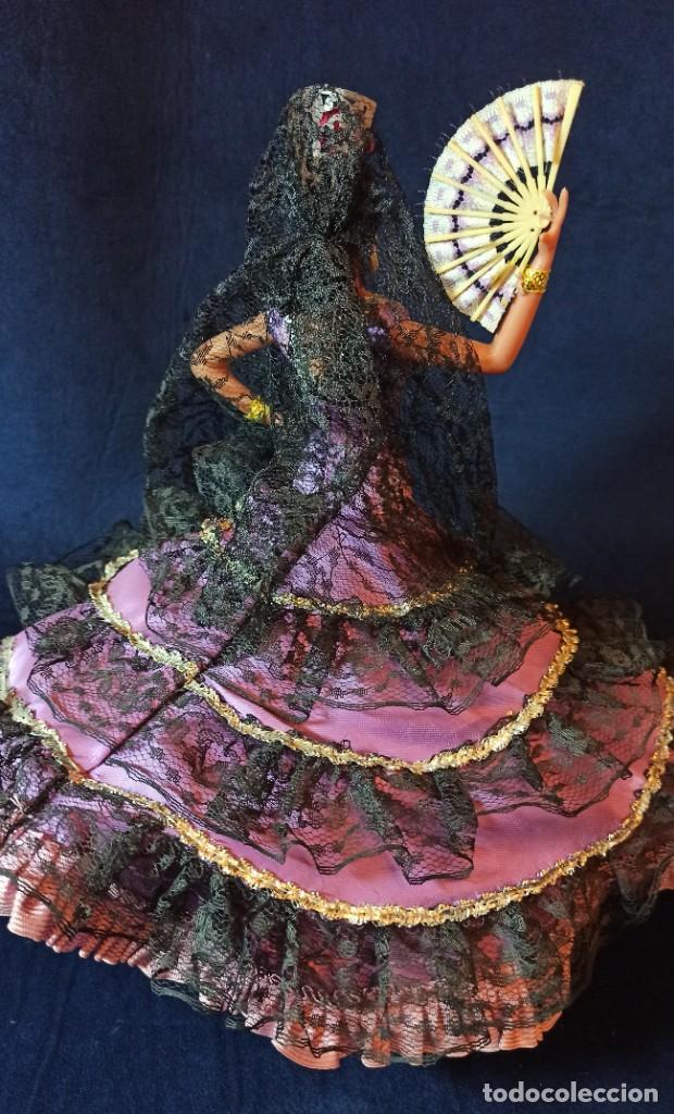 Mu&ntilde;ecas espa&ntilde;olas modernas: Mu&ntilde;eca Gitana de Marin de 28 cm - Foto 5