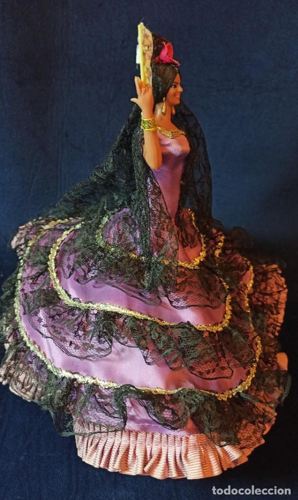 Mu&ntilde;ecas espa&ntilde;olas modernas: Mu&ntilde;eca Gitana de Marin de 28 cm - Foto 6