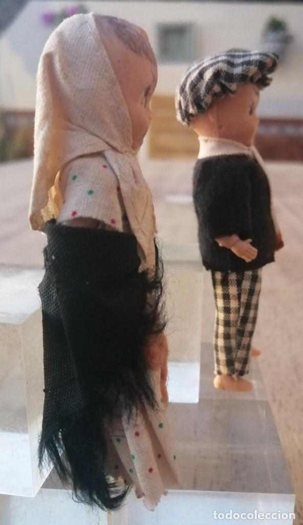 Mu&ntilde;ecas espa&ntilde;olas modernas: Antigua pareja Chulapos celuloide - Foto 3