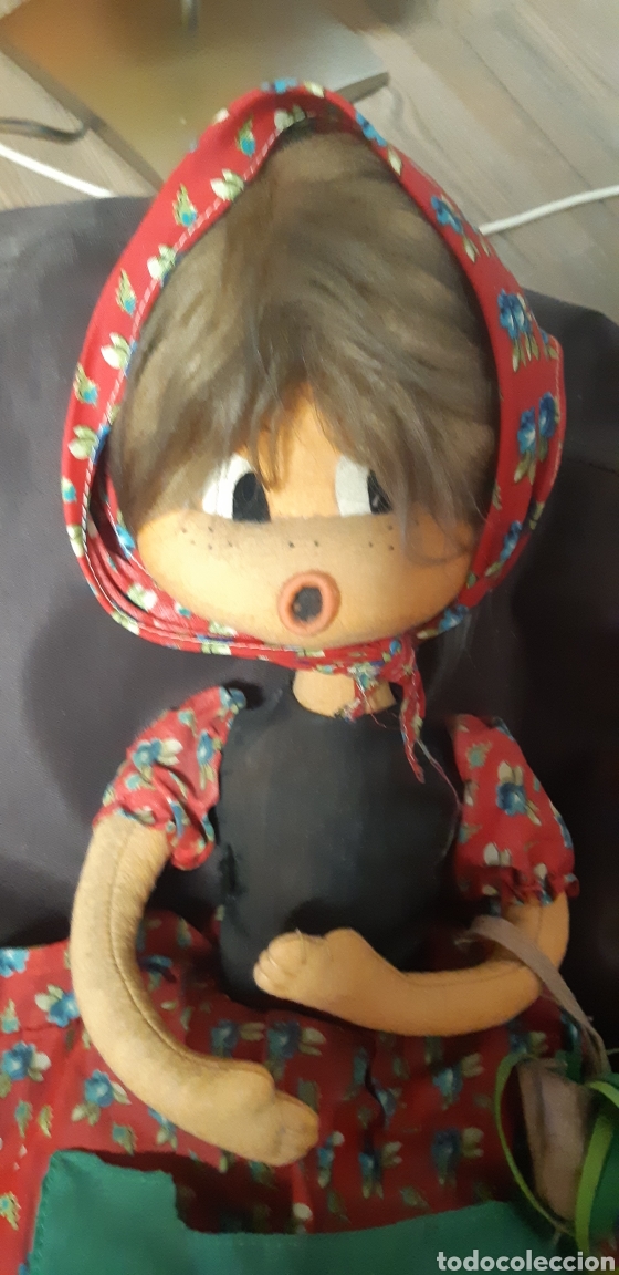 Mu&ntilde;ecas espa&ntilde;olas modernas: Mu&ntilde;eca fieltro antigua - Foto 1