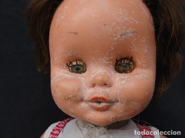 Mu&ntilde;ecas espa&ntilde;olas modernas: MU&Ntilde;ECA PL&Aacute;STICO GOMA A&Ntilde;OS 70. - Foto 2