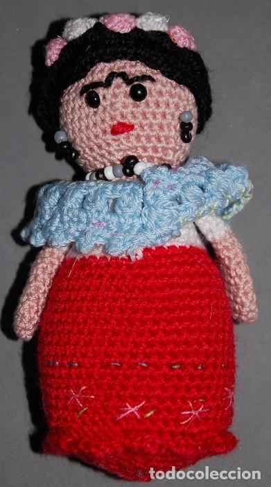 Mu&ntilde;ecas espa&ntilde;olas modernas: MU&Ntilde;ECA DE CROCHE/HILO FRIDA CALHO - Foto 1