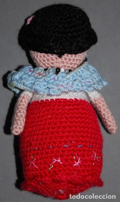 Mu&ntilde;ecas espa&ntilde;olas modernas: MU&Ntilde;ECA DE CROCHE/HILO FRIDA CALHO - Foto 2