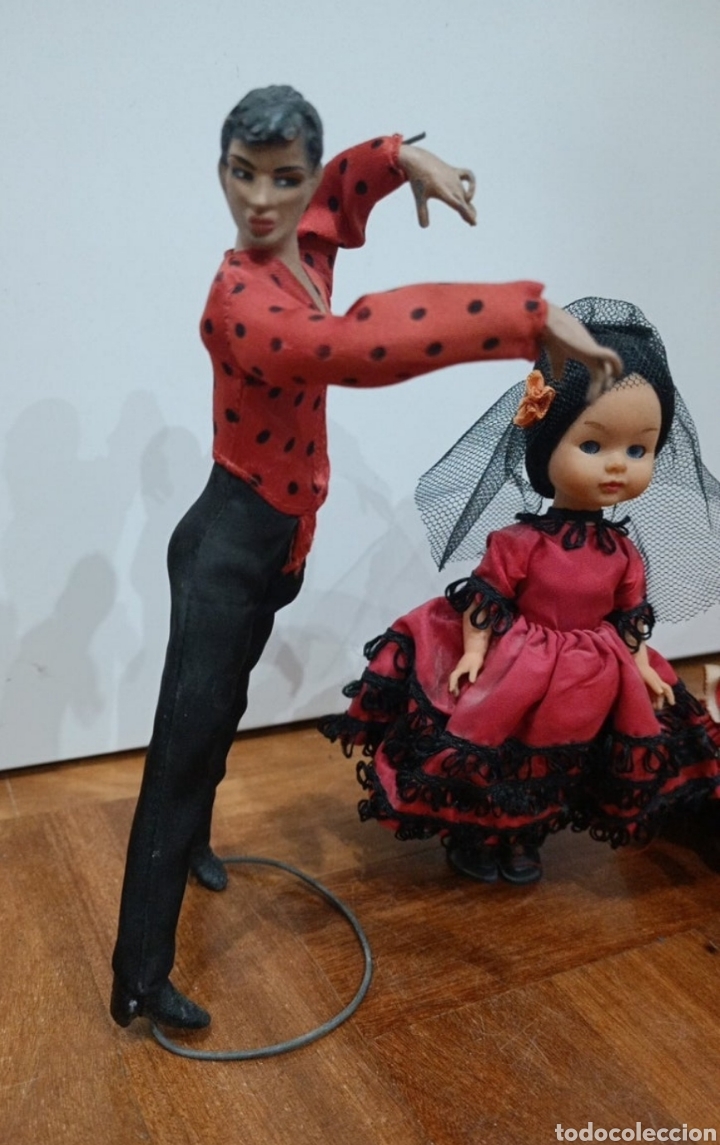 Mu&ntilde;ecas espa&ntilde;olas modernas: Lote figuras flamenca - Foto 5