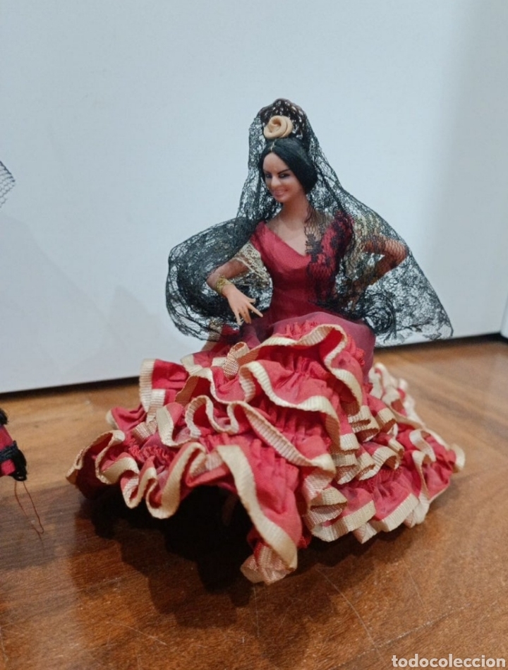 Mu&ntilde;ecas espa&ntilde;olas modernas: Lote figuras flamenca - Foto 7