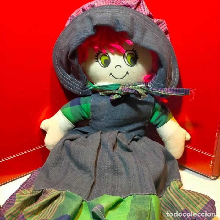 Mu&ntilde;ecas espa&ntilde;olas modernas: Preciosa mu&ntilde;eca antigua de trapo - Foto 2