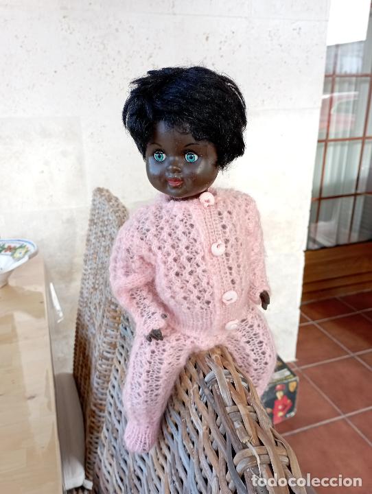 Mu&ntilde;ecas espa&ntilde;olas modernas: MU&Ntilde;ECA NEGRITA CHIFLA - Foto 4