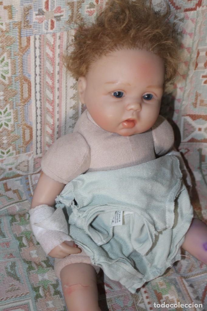 Mu&ntilde;ecas Espa&ntilde;olas Modernas: MU&Ntilde;ECO BEBE REBORN CARA REALISTA, ropita marca Antonio Juan SL,