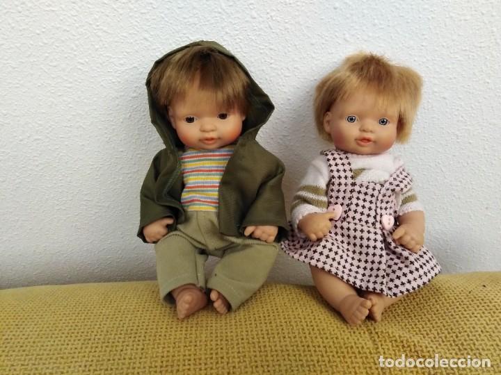 Mu&ntilde;ecas espa&ntilde;olas modernas: Pareja de mu&ntilde;ecos Miel de Abeja - Foto 1