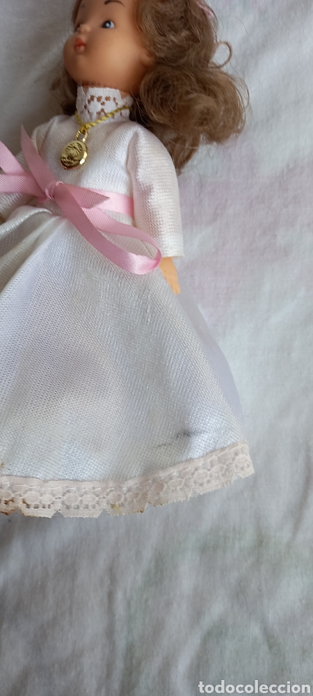 Mu&ntilde;ecas espa&ntilde;olas modernas: MU&Ntilde;ECA COMUNION A. BORDERA MEDIDAS 17CM APROX - Foto 7