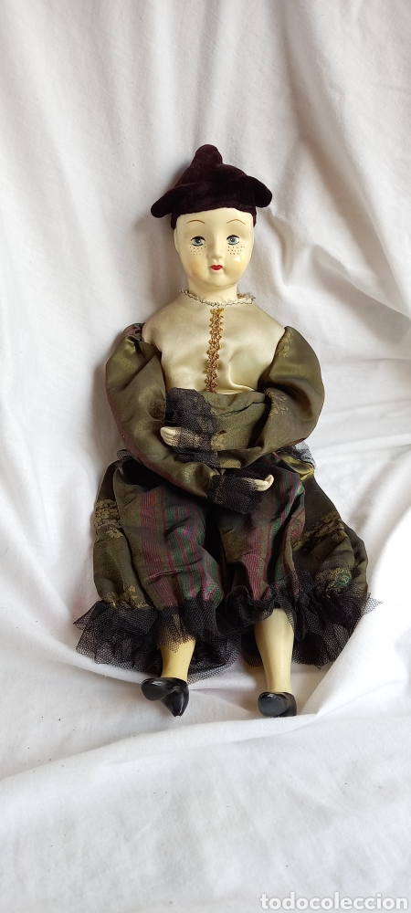 Mu&ntilde;ecas Espa&ntilde;olas Modernas: MU&Ntilde;ECO PORCELANA CREO QUE DE RAMON INGLES MIDE 52 CM APROX