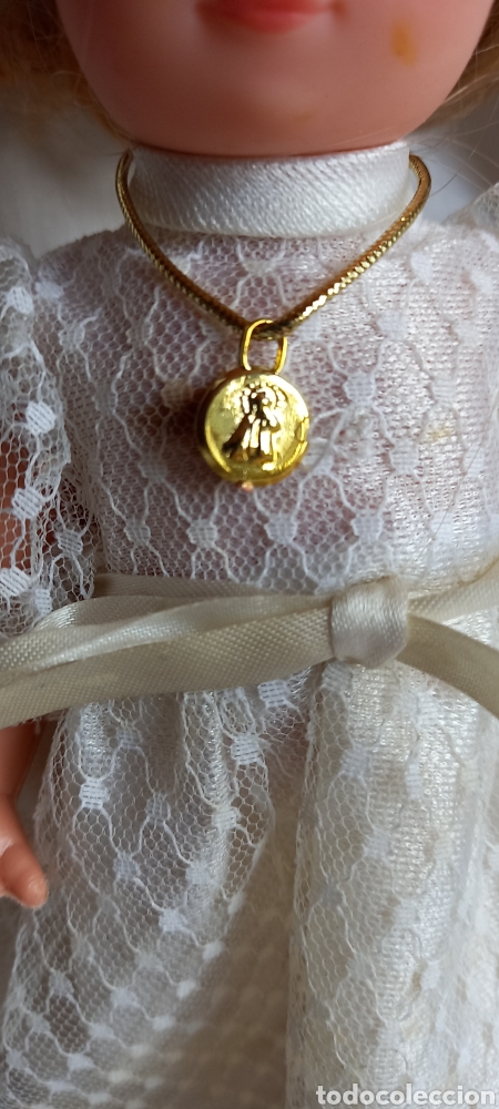 Mu&ntilde;ecas espa&ntilde;olas modernas: PEQUE&Ntilde;A MU&Ntilde;ECA DE COMUNION DE DURPE - Foto 6