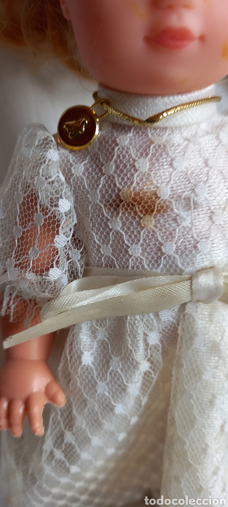 Mu&ntilde;ecas espa&ntilde;olas modernas: PEQUE&Ntilde;A MU&Ntilde;ECA DE COMUNION DE DURPE - Foto 7