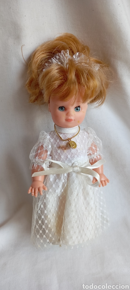 Mu&ntilde;ecas espa&ntilde;olas modernas: PEQUE&Ntilde;A MU&Ntilde;ECA DE COMUNION DE DURPE - Foto 18