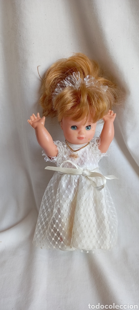 Mu&ntilde;ecas espa&ntilde;olas modernas: PEQUE&Ntilde;A MU&Ntilde;ECA DE COMUNION DE DURPE - Foto 19